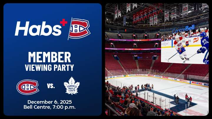 Away-game viewing party returns to the Bell Centre