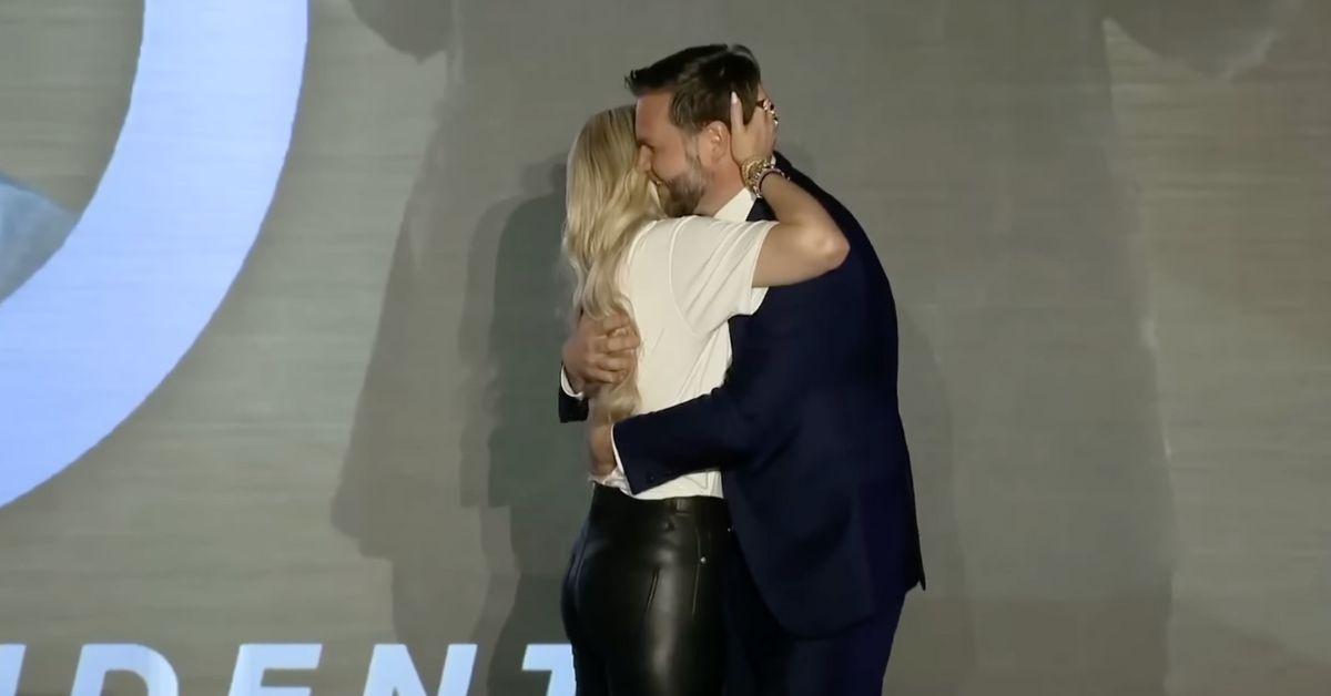 Erika Kirk Defends Her Viral Intimate Hug With J.D. Vance as She Exposes Their Conversation: 'My Love Language Is Touch'