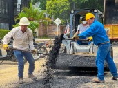 Avanzan los trabajos de recuperación de la malla vial de Yopal