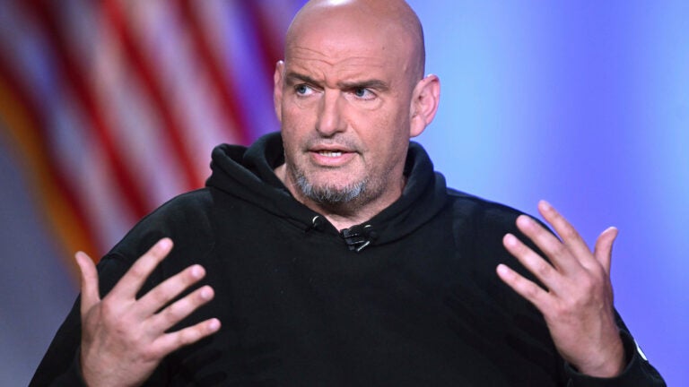 Fetterman says he's back home after a fall