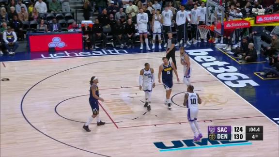 Jokic scores season-high 34 points to lead the Nuggets past the Kin...