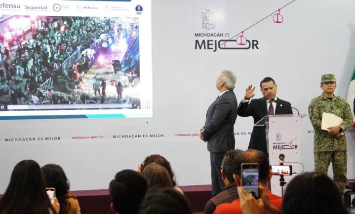 Delincuencia organizada, detrás del asesinato de Carlos Manzo: GobMich