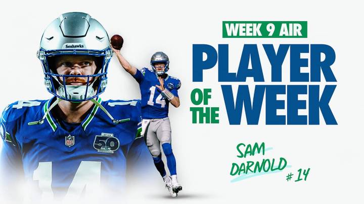Sam Darnold Wins FedEx Player Of The Week