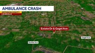 Ambulance crashes while transporting patient in Louisville; 3 hospitalized