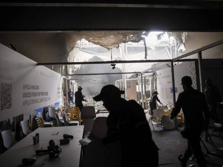 Incendio evacúa la Zona Azul de la COP30 en Belém; sin heridos