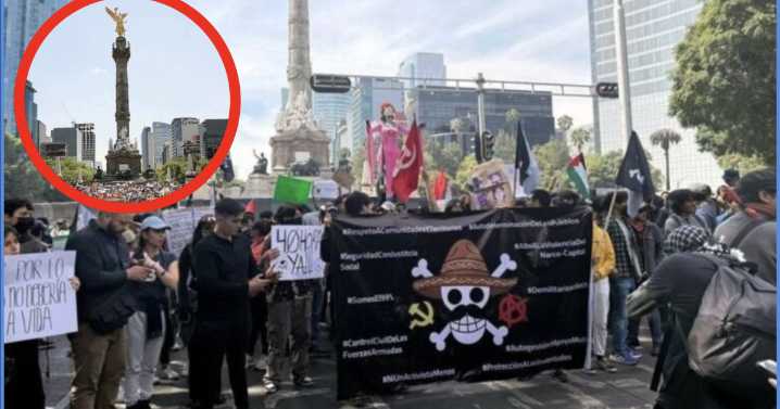 Marcha Generación Z en CDMX: Sigue EN VIVO el desarrollo de la manifestación rumbo al Zócalo