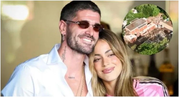 Así luce la lujosa mansión de Tini Stoessel y Rodrigo de Paul en San Isidro: spa privado y solo tres vecinos