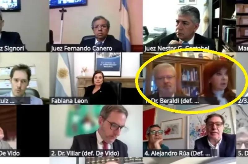 VIDEO | Cuadernos: Cristina no quería salir en cámara desde su prisión y el juez la obligó