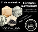Efemérides nuevejulienses. Lo que sucedió un día como hoy en 9 de Julio