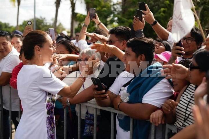 Promete CSP que con Tren Maya, ahora sí, bajará la gasolina