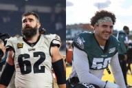 Eagles’ Jaelan Phillips Makes Telling Admission on Trash-Talking Jason Kelce After Getting Real on Dolphins Exit The Eagles' new linebacker Jaelan Phillips shares what it was like to go up against Jas