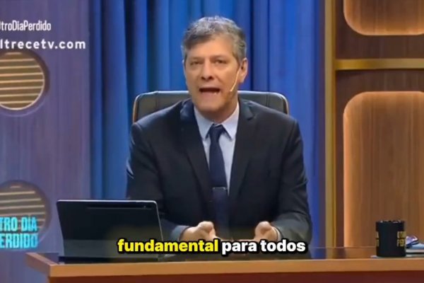 El contundente mensaje de Pergolini a favor de la vacunación: “No seamos tontos, no nos enganchemos en cualquier cosa"