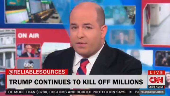 CNN: 'Our Ratings Are Only Tanking Because Trump Is Killing Off Viewers By The Millions'