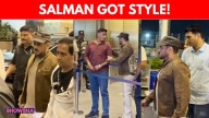 Salman Khan's Stylish Jacket Grabs The Spotlight As He Jets Out Of Mumbai Amidst Heavy Security