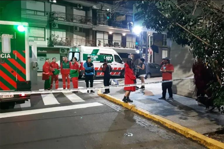 Una mujer murió y hay varios heridos tras incendio en un edificio en Palermo