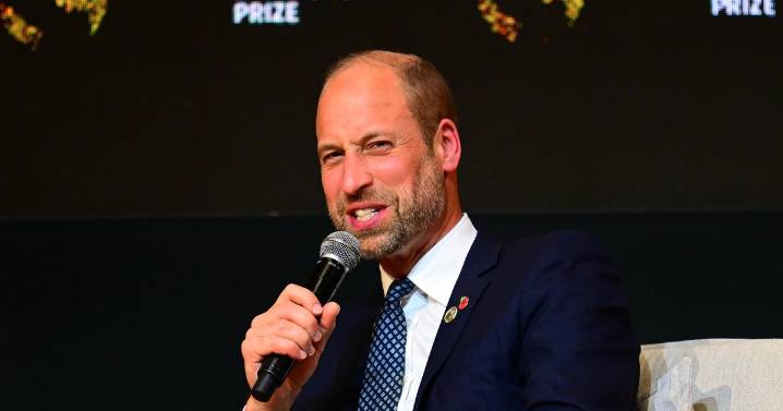 Moment Prince William refuses to be drawn on Andrew scandal and Harry