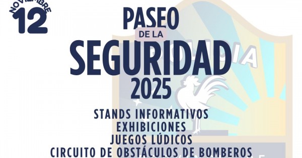 Paseo de la Seguridad 2025: Una jornada educativa y participativa para toda la comunidad