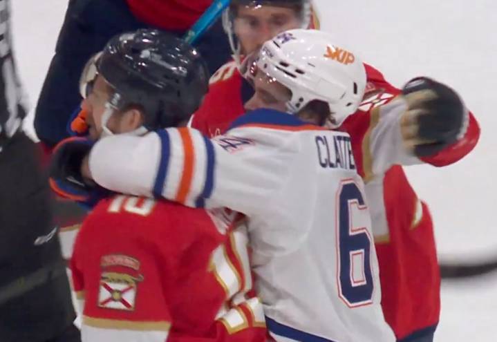 'Gonna be a menace': Nasty rookie Connor Clattenburg brings new grit but can he stick with Oilers?