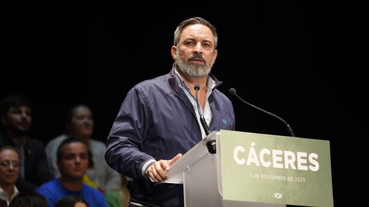 Abascal vuelve a Extremadura el próximo lunes para un acto en Mérida