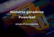 Powerball en vivo: resultados del sábado 29 de noviembre de 2025