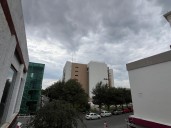 Miércoles nublado; con una mínima de 12 grados y máxima de 22