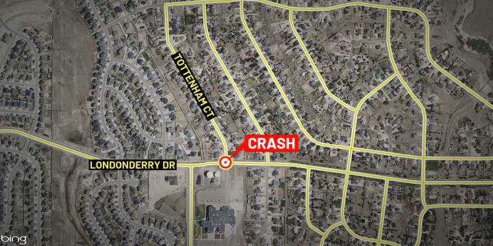 Child riding dirt bike hit by car near Falcon Middle School