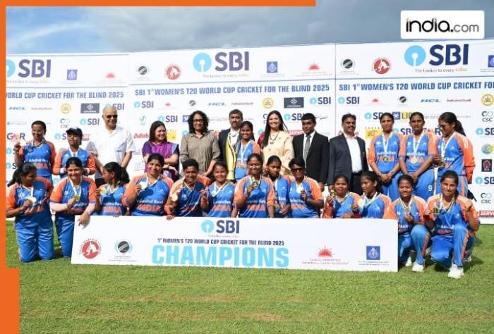 Historic Triumph in Colombo: India lift first-ever Women's T20 blind World Cup
