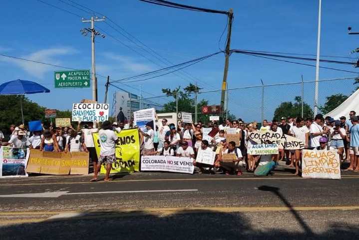Activistas acusan al gobierno de Oaxaca de impulsar ecocidio en la reserva natural Punta Colorada
