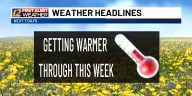 Warmer than average temperatures are set to return soon!