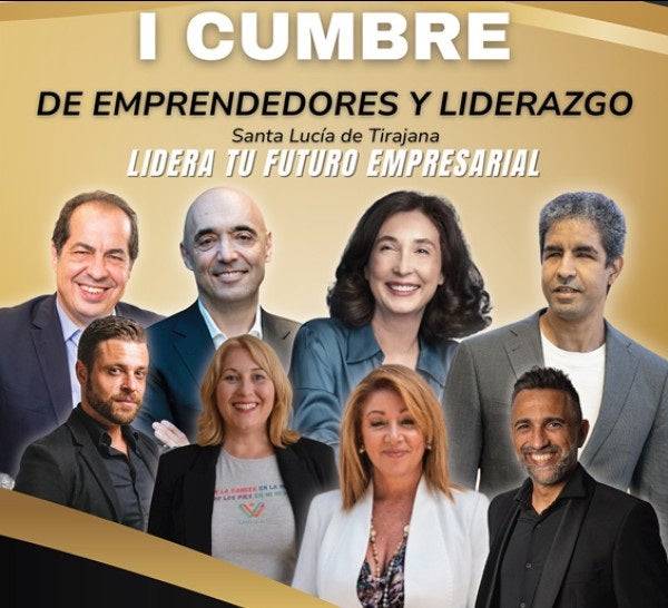 Elsa Punset y Juan Carlos Cubeiro, en la Cumbre de Emprendedores y Liderazgo en Vecindario