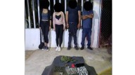 Detienen a dos mujeres y dos hombres con droga y cartuchos en Culiacán