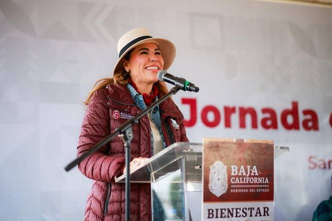 Anuncia gobernadora construcción de desaladora en San Quintín 