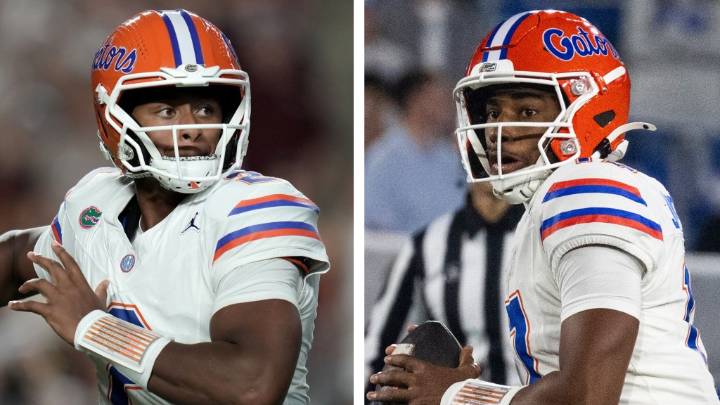 Gators' DJ Lagway remains starter, Tre Wilson's season over