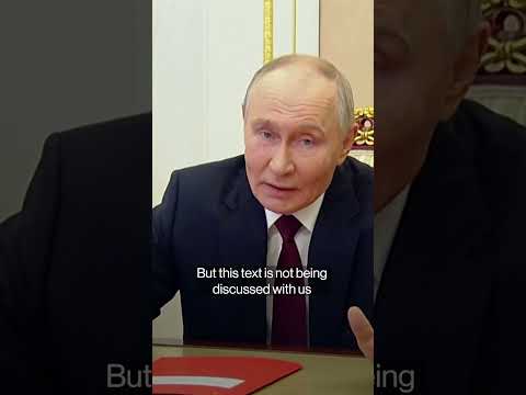 Putin Says US Draft Plan Could Lead to Peace Deal With #ukraine #shorts