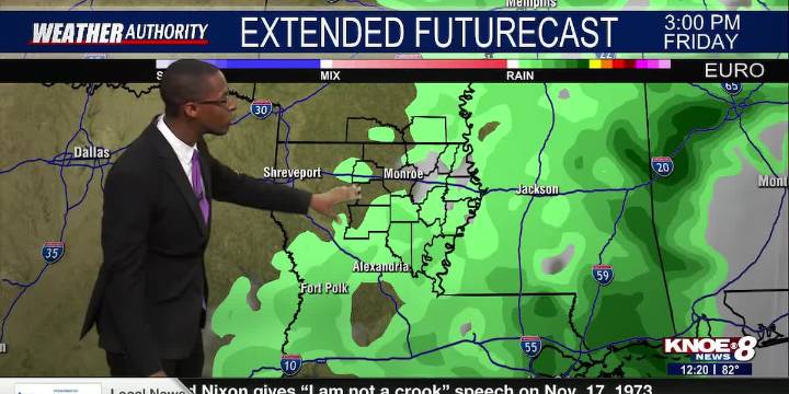 KNOE Monday Afternoon Forecast: Spring-Like Weather Continues, Tracking Late Week Rain
