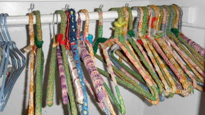 Police Seize Massive Stockpile of Knitted Hangers