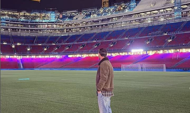 Un nostálgico Leo Messi visitó el Camp Nou del Barcelona: “Ojalá algún día pueda volver”