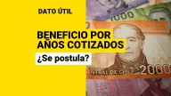 Beneficio por años cotizados: ¿Hay que postular para recibirlo?