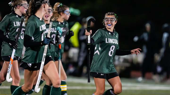 Watch as Lincoln School field hockey wins the 2025 Division II title