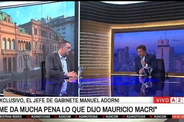 Adorni no se esperaba la apurada Feinmann y se puso a sanatear cuando lo expusieron en vivo porque “la gestión está parada”