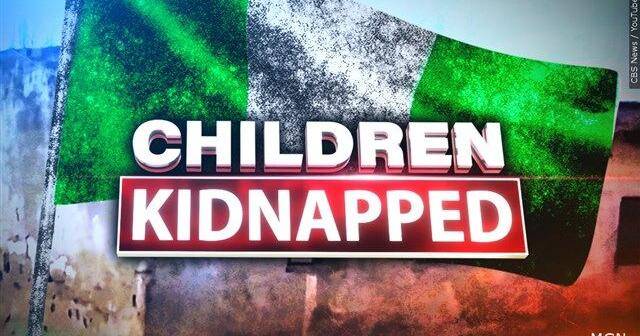 Gunmen abduct 25 girls from a Nigerian high school and kill one staff member