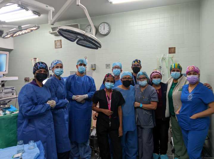 Iahula realiza su primera cirugía torácica de mínima invasión