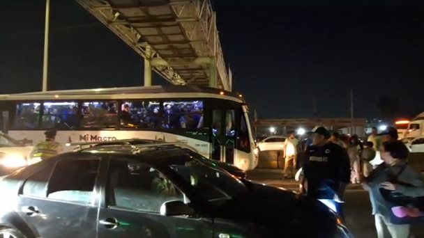 Tras protesta, vecinos de Santa María Tequepexpan logran estación de Peribús