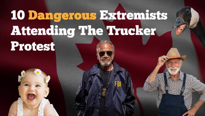 Here Are 10 Dangerous Extremists Attending The Trucker Protest