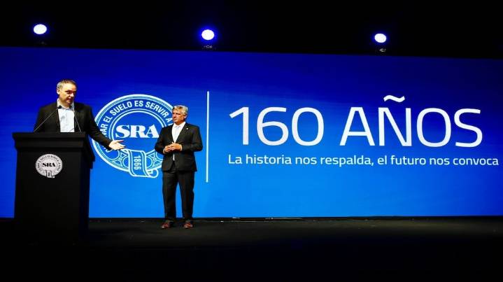 La Sociedad Rural festejó sus 160 años con más de 500 invitados y un fuerte respaldo político