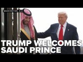 President Trump signs agreement designating Saudi Arabia a major non