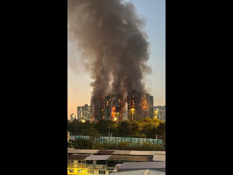 Hong Kong Fire Kills at Least Dozens, Hundreds Missing #hongkong