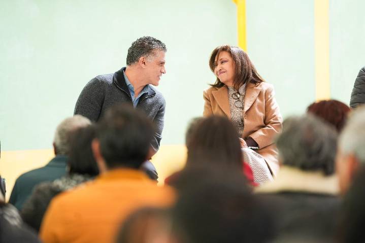 Recibe alcalde Alfonso Sánchez todo el respaldo de la gobernadora para continuar con más obras en la capital