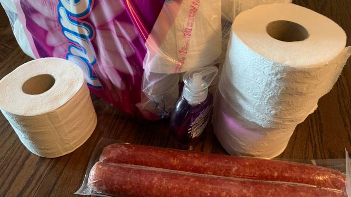 Frantic Mennonites Stockpile Hand Sanitizer, Toilet Paper, and Farmer Sausage