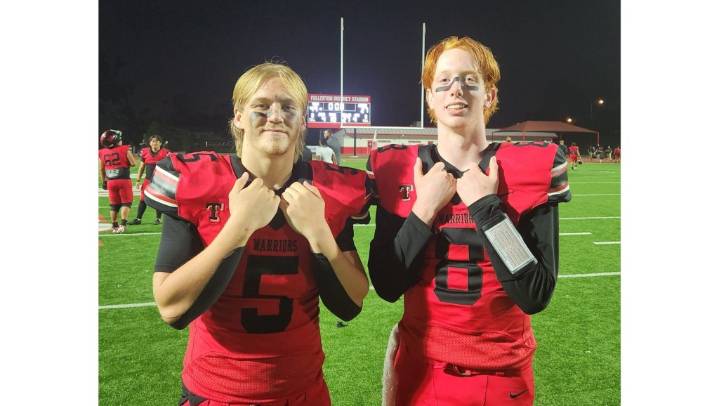 Troy football defeats Orange in playoffs with boost from Ethan Mundt